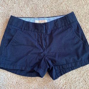 J. Crew Navy Chino Shorts